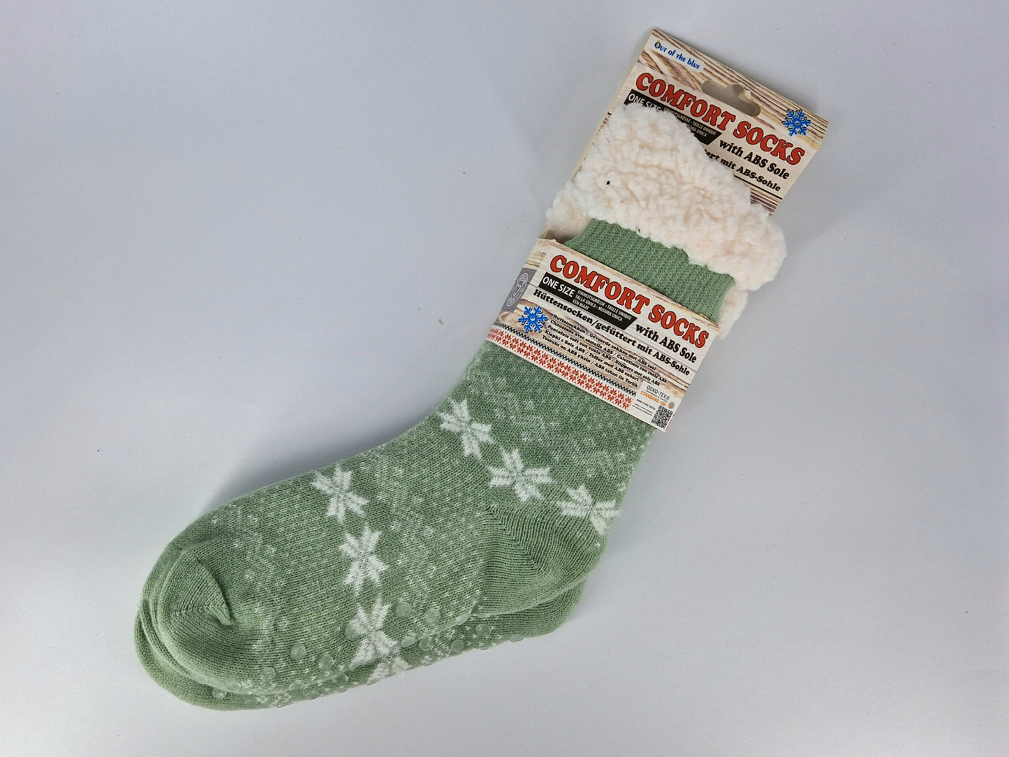 Hüttensocken Mint Norweger